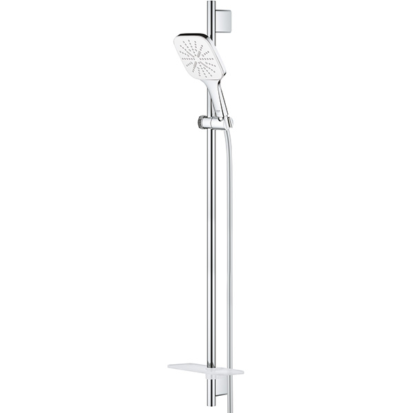 Coloana dus GROHE Rainshower SmartActive 130 Cube 26586LS0, 3 functii, crom