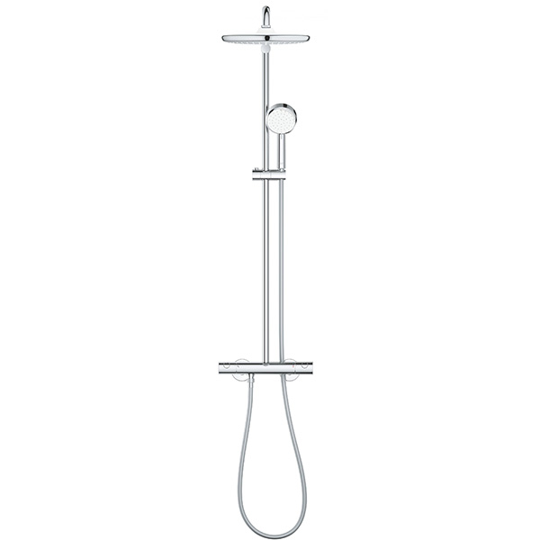 Sistem dus GROHE Tempesta Cosmopolitan 250 26670000, termostat, 2 functii, crom