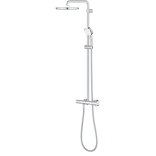 Sistem dus GROHE Tempesta Cosmopolitan 250 26670000, termostat, 2 functii, crom