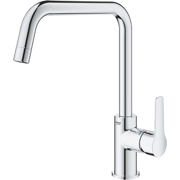Baterie bucatarie GROHE Start 30470000, tip U, alama, argintiu