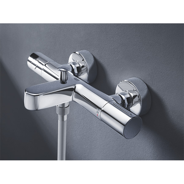 Baterie cada GROHE Precision get 34774000, termostat, alama, argintiu