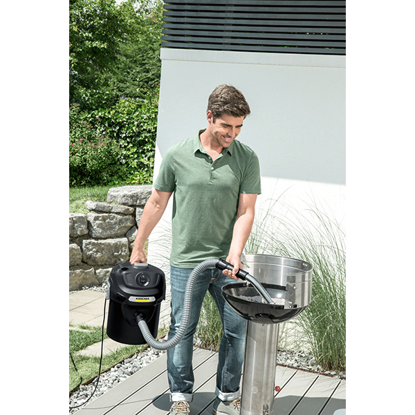 Aspirator cenusa KARCHER AD 2 1629711, 17l, 1000W, 82dB, negru