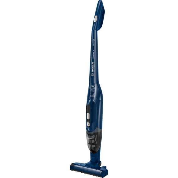 Aspirator vertical BOSCH Readyy'y 20Vmax BCHF2MX20, 0.4l, 18V, autonomie max 44 min, EasyClean, albastru