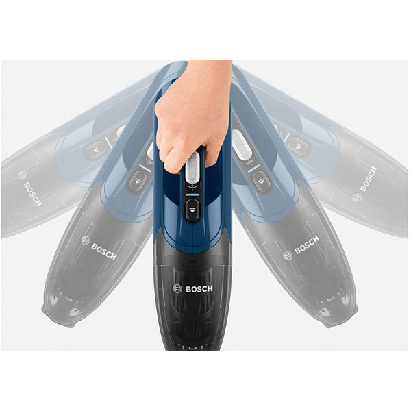 Aspirator vertical BOSCH Readyy'y 20Vmax BCHF2MX20, 0.4l, 18V, autonomie max 44 min, EasyClean, albastru