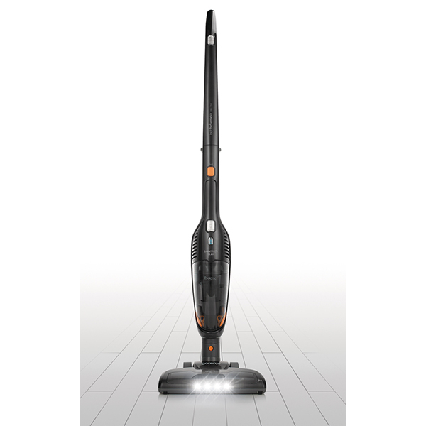 Aspirator vertical GORENJE Freestyle SVC144FBK, 0.6l, 14.4V, autonomie max 38 min, iluminare LED, negru