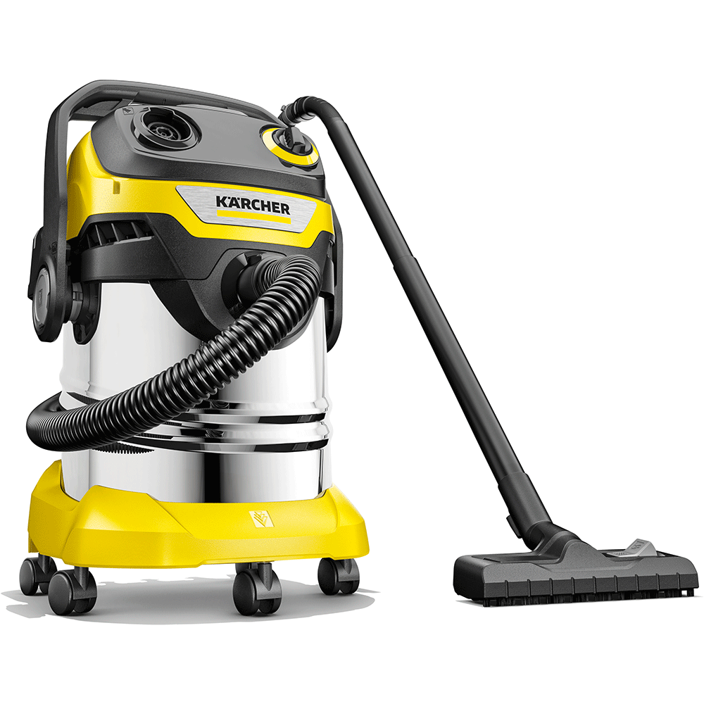 Aspirator fara sac KARCHER WD 5 S V-25/5/22, 25l, 1000W, 71dB, galben