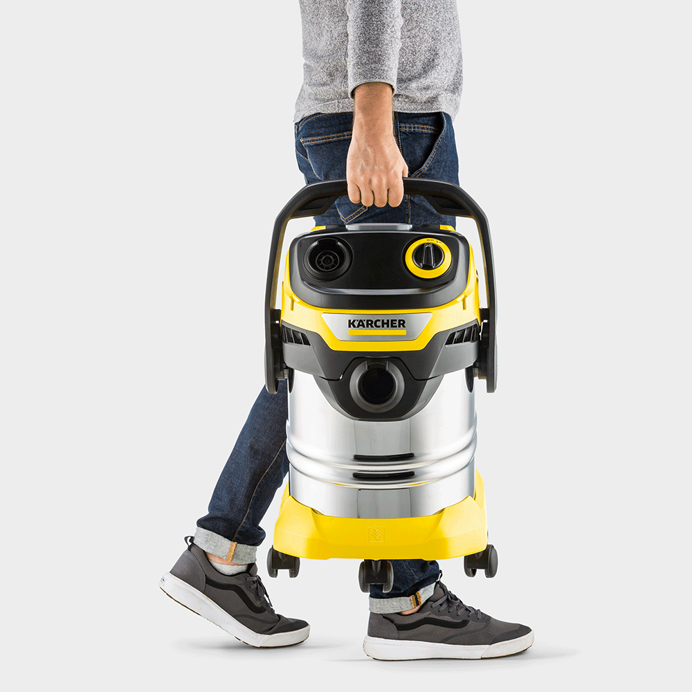 Aspirator fara sac KARCHER WD 5 S V-25/5/22, 25l, 1000W, 71dB, galben