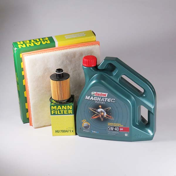 Kit schimb ulei CASTROL Magnatec Diesel 5W40, Opel Astra J 1.3 CDTI, 95CP, 2009-Prezent