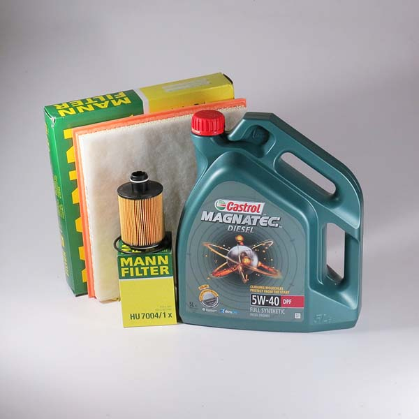 Kit schimb ulei CASTROL Magnatec Diesel 5W40, Opel Astra J 2.0 CDTI, 160-195CP, 2009-Prezent