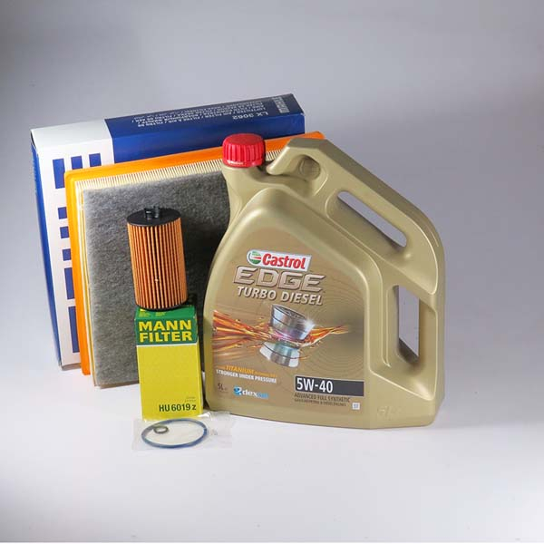 Kit schimb ulei CASTROL Edge Turbo Diesel 5W40, Opel Insignia A 1.6 CDTI, 120-136CP, 2015-2017