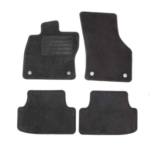 Set covorase auto PETEX Seat Leon, Leon ST, 2012-2019, textil, 4 bucati