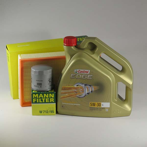 Kit schimb ulei CASTROL 5W30, Volkswagen Tiguan II, 1.5 TSI, 150CP, 2018-prezent