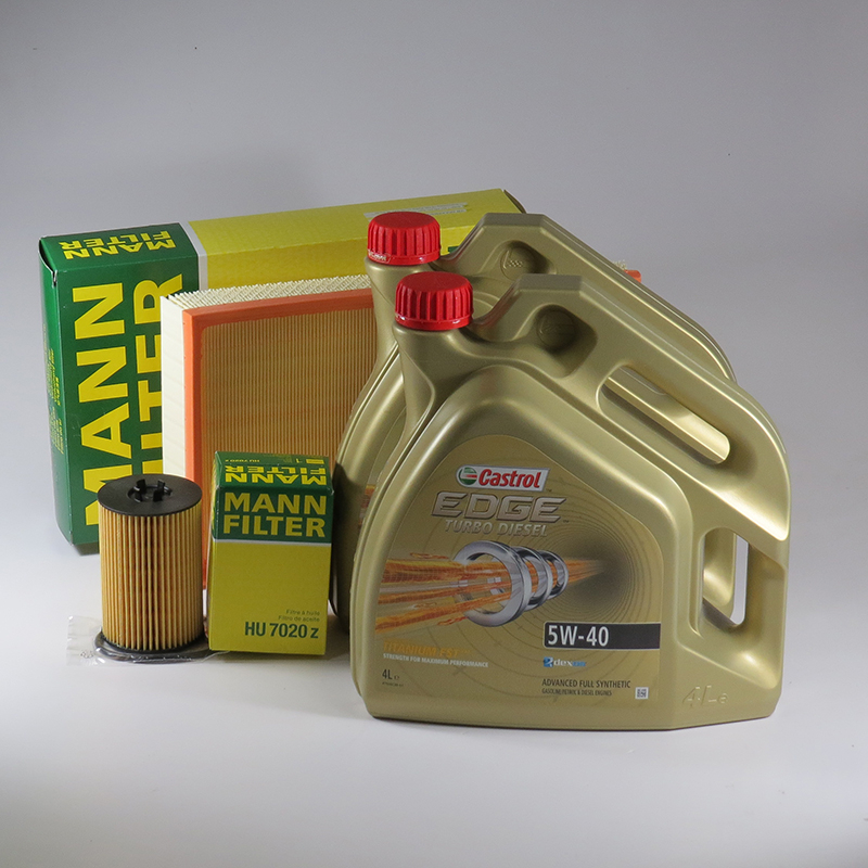 Kit schimb ulei CASTROL Edge 5W40, Volkswagen Transporter T6, 2.0 TDI, 84-114CP, 2015-prezent