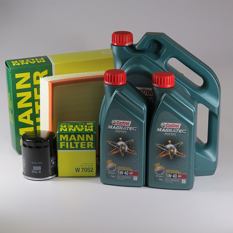 Kit schimb ulei CASTROL Magnatec 5W40, Volkswagen Transporter T6, 2.0 TDI, 180CP, 2015-prezent