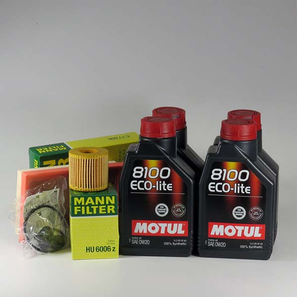 Kit schimb ulei MOTUL 8100 Eco-Lite 0W20, Toyota Prius 5 Hybrid, 1.8i, 98CP, 2015-prezent