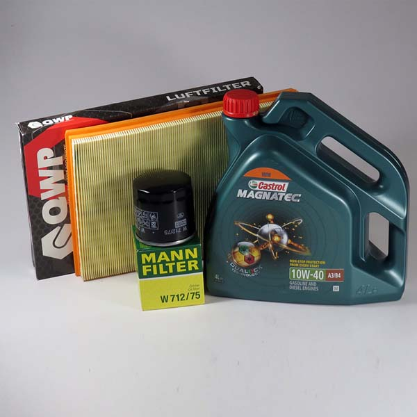 Kit schimb ulei CASTROL Magnatec 10W40, Opel Astra F 1.4, 82CP, 1991-2001
