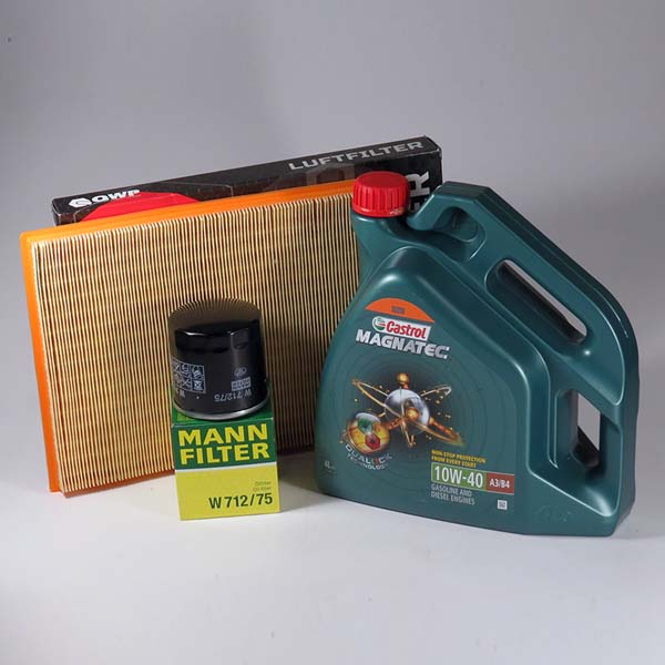 Kit schimb ulei CASTROL Magnatec 10W40, Opel Astra F 1.6, 100CP, 1991-2001