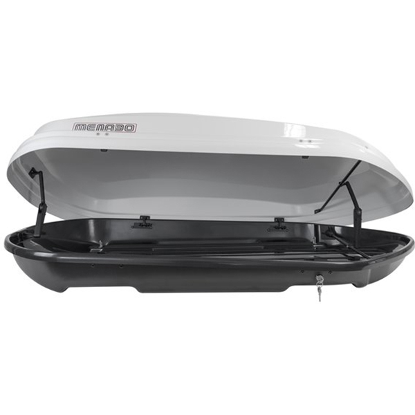 Cutie portbagaj MENABO Diamond Duo 450, 450l, alb
