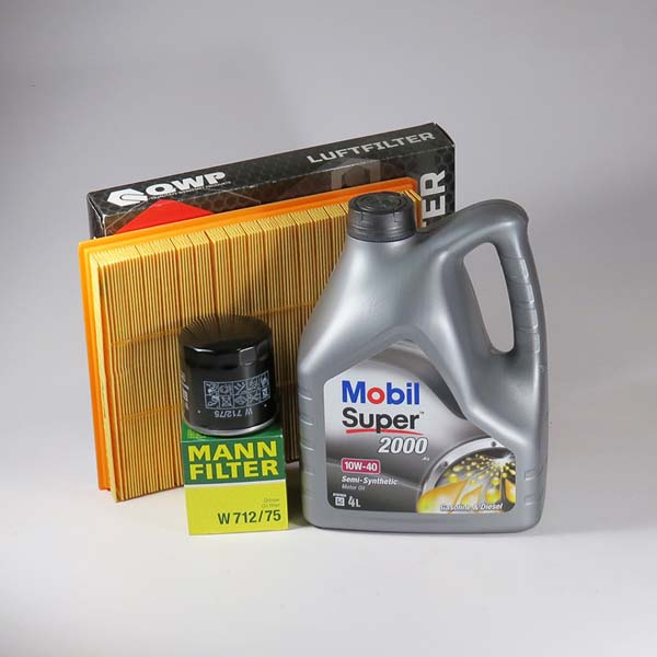 Kit schimb ulei MOBIL Super 2000 10W40, Opel Astra G 2, 1998-2005