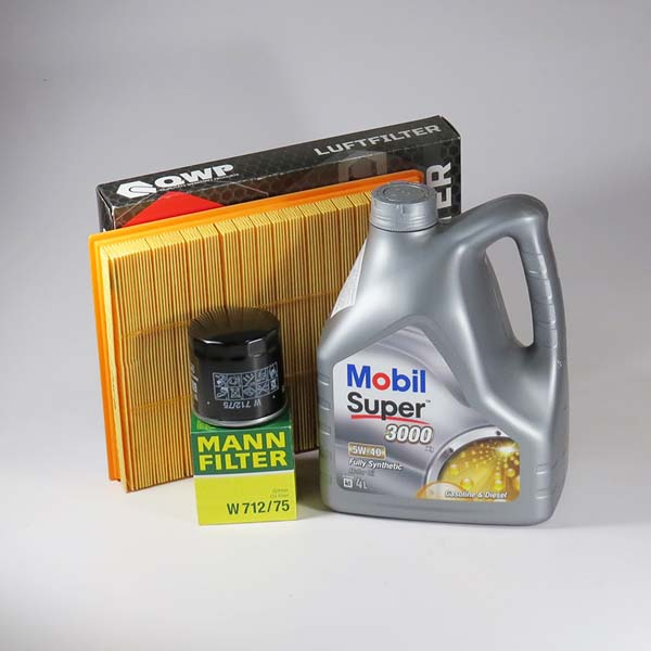 Kit schimb ulei MOBIL Super 3000 5W40, Opel Astra G 2, 1998-2005