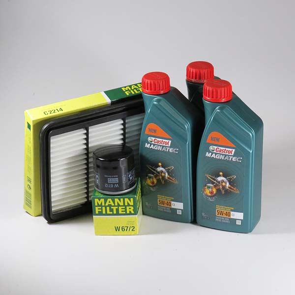 Kit schimb ulei CASTROL Magnatec 5W40, Chevrolet Spark 0.8, 2005-Prezent