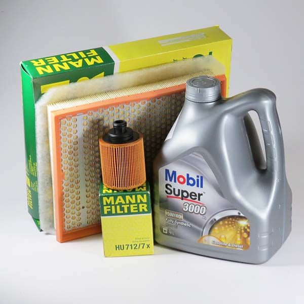 Kit schimb ulei MOBIL Super 3000 5W40, Opel Astra H 1.3 CDTI, 2005-Prezent