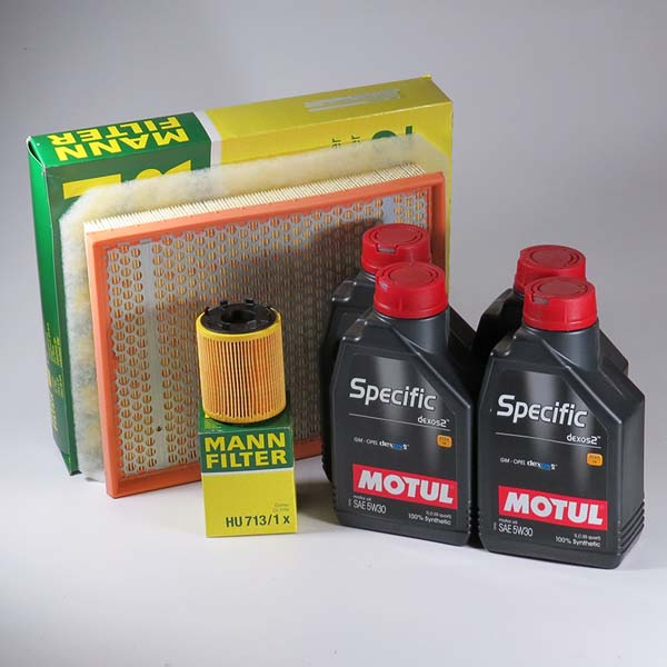 Kit schimb ulei MOTUL Specific Dexos 2 5W30, Opel Astra H 1.3 CDTI, 2005-Prezent