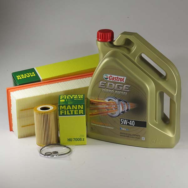 Kit schimb ulei CASTROL 5W30 VW EOS 2.0TDI 136