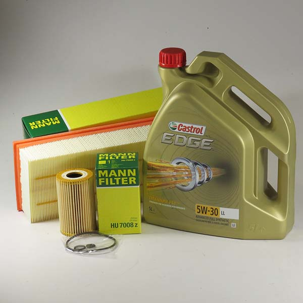 Kit schimb ulei CASTROL 5W40 VW EOS 2.0TDI 136