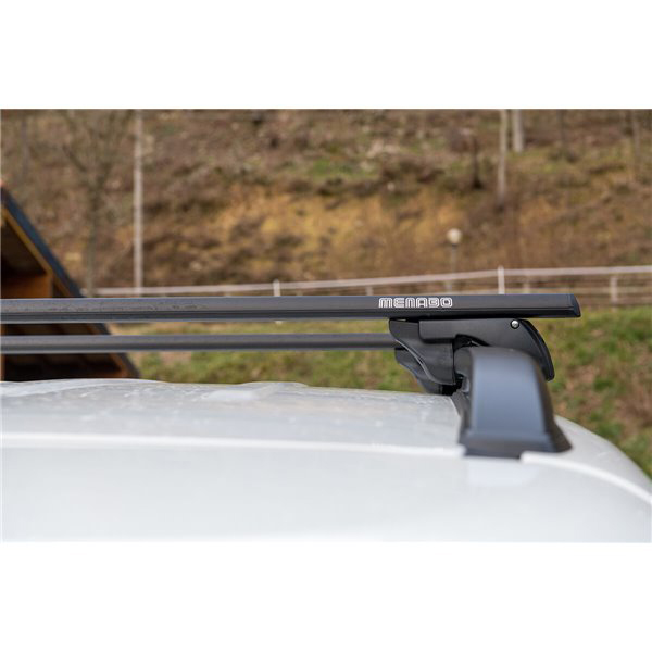 Bare transversale MENABO Sherman Black, Jeep Cherokee (KJ), 2001-2004, 120 cm