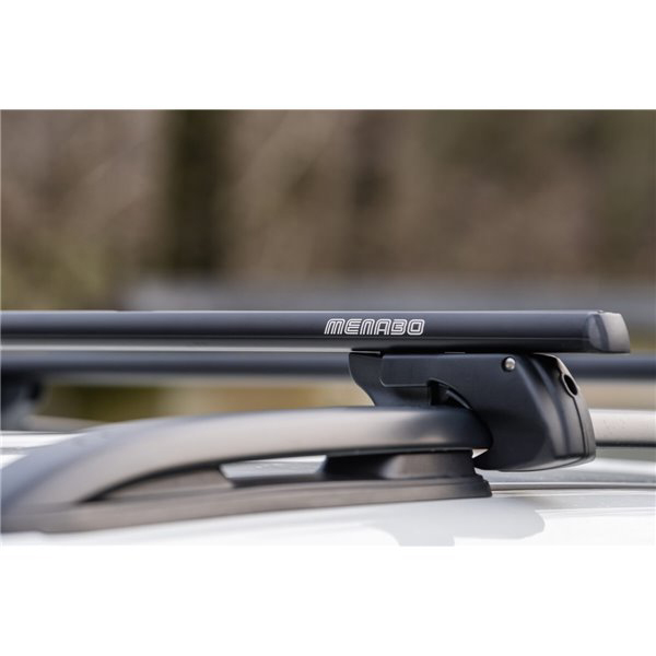 Bare transversale MENABO Sherman Black XL, Citroen Grand C4 Picasso, 2006-2013, 135 cm