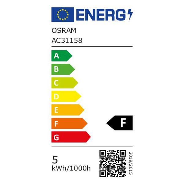 Set 3 becuri LED OSRAM, E14, 4.9W, 470lm, lumina calda