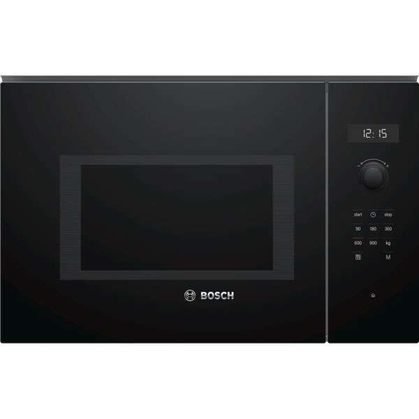 Cuptor cu microunde incorporabil BOSCH BFL554MB0, 25l, 900W, negru