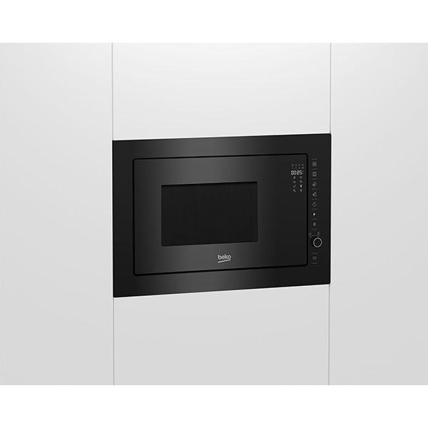 Cuptor cu microunde incorporabil BEKO BMGB25333BG, 25l, 900W, Grill, negru