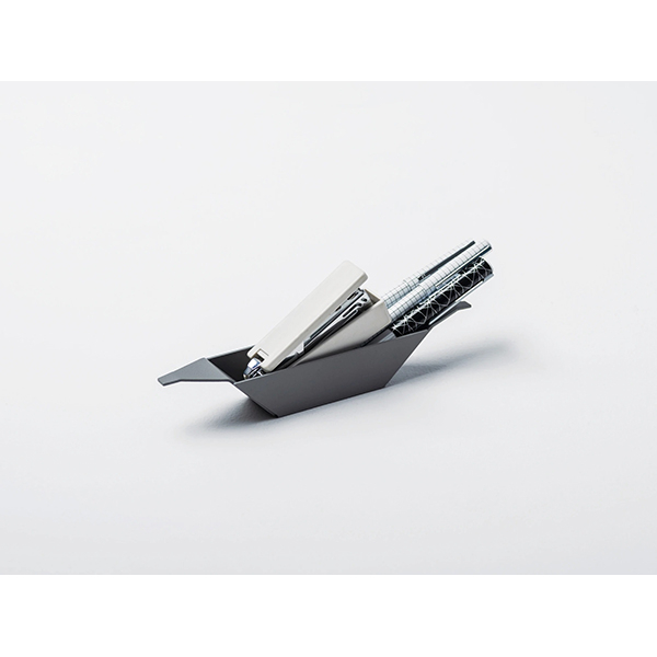 Suport instrumente de scris SPIN Boat Organiser, LM gri