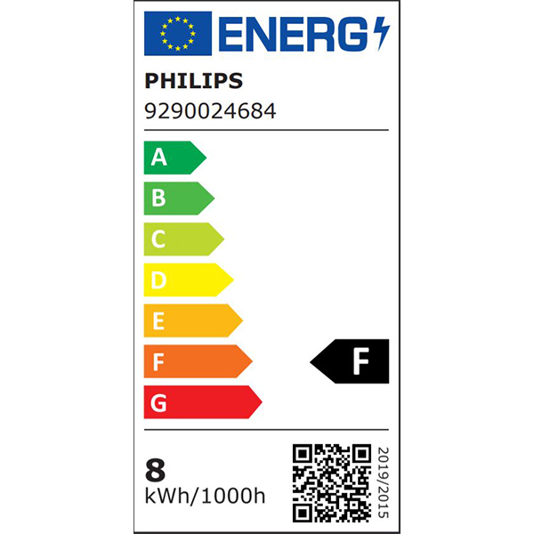 Bec LED Smart PHILIPS Hue 8719514291119, E27, 8W, 1100lm, lumina calda 