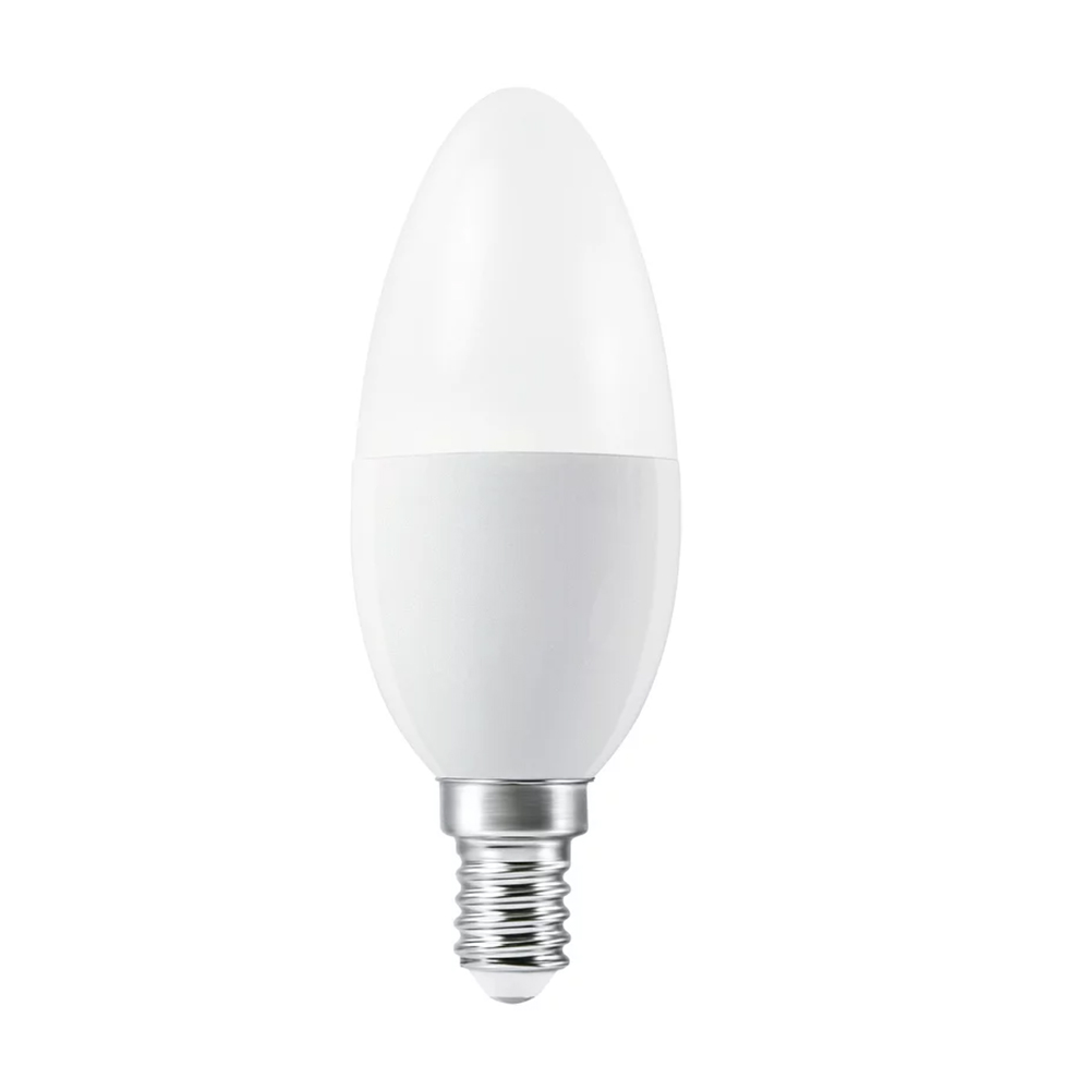 Set 3 becuri LED Smart LEDVANCE Candle 40, E14, 5W, 470lm, Wi-Fi, RGB