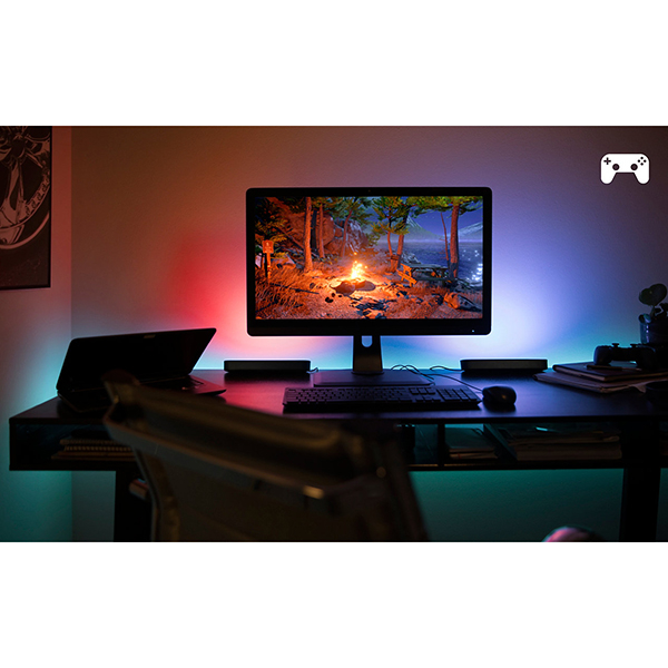 Lampa inteligenta PHILIPS Hue Play, lumina RGB, 6.6W, alb