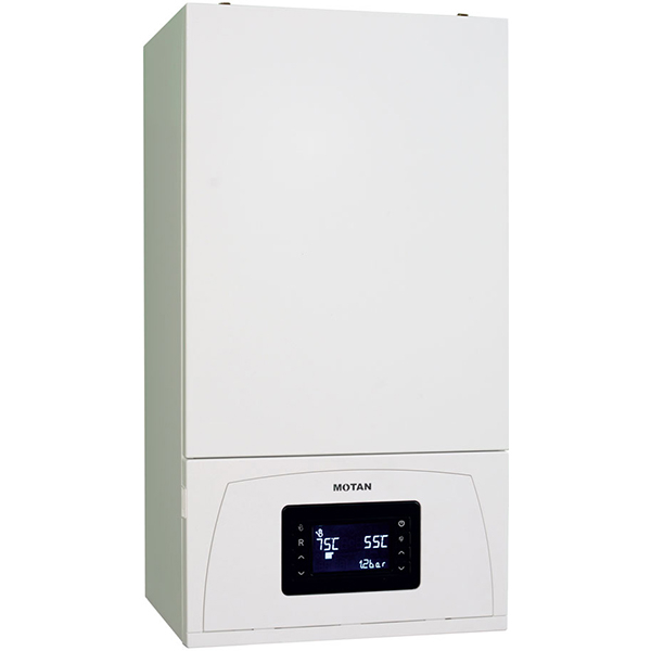 Centrala termica pe gaz in condensare MOTAN Condens 100, 25 kW, alb