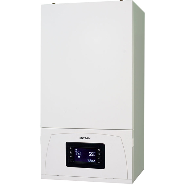 Centrala termica pe gaz in condensare MOTAN Condens 100, 25 kW, alb