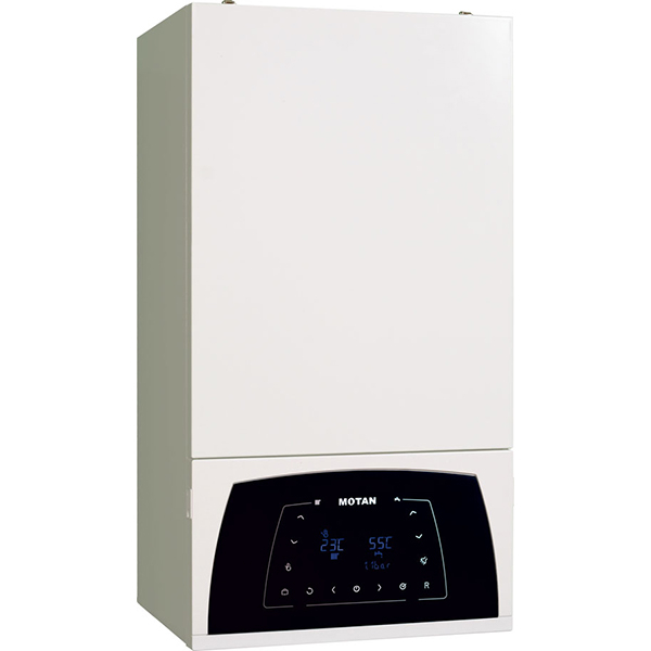 Centrala termica pe gaz in condensare MOTAN Condens Plus 100, 25 kW, alb