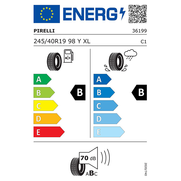 Anvelopa vara PIRELLI P-Zero (PZ4) 245/40R19 98Y XL (*)