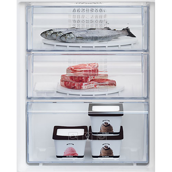 Combina frigorifica incorporabila BEKO BCHA306E4SN, No Frost Freezer, 289 l, H 193.5 cm, Clasa E