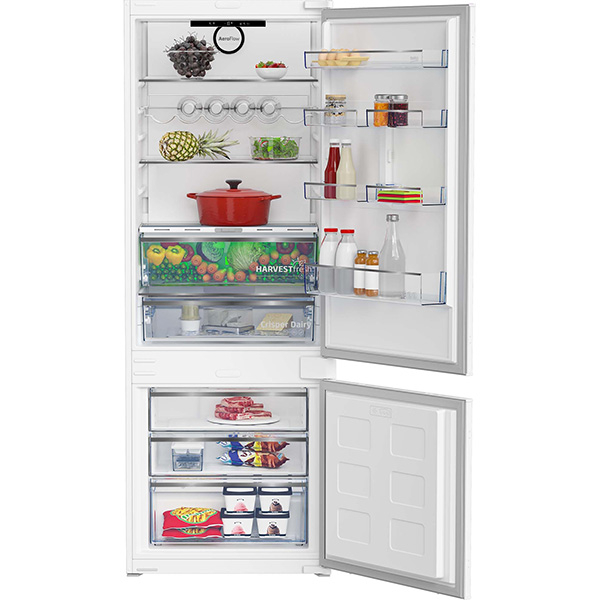 Combina frigorifica incorporabila BEKO BCNE400E40SN, No Frost, 370 l, H 194 cm, Clasa E