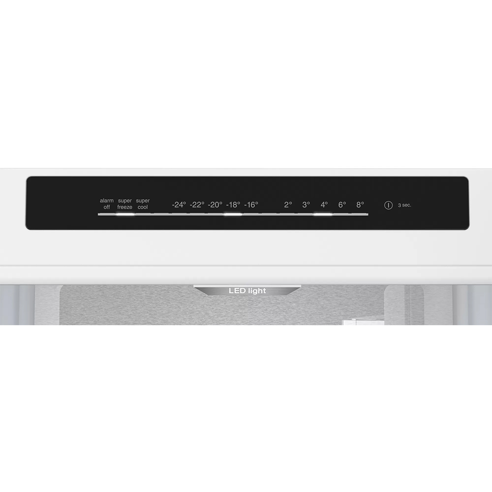 Combina frigorifica BOSCH KGN39LBCF, No Frost, 363 l, H 203 cm, Clasa C, negru