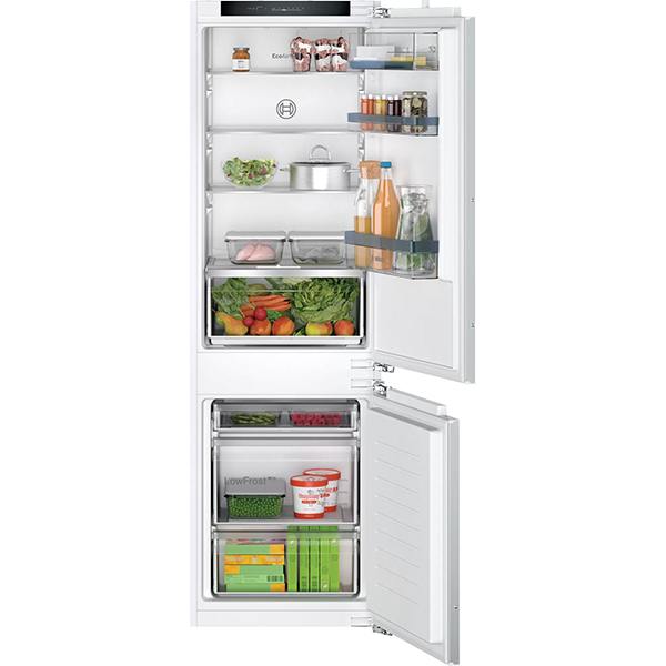 Combina frigorifica  incorporabila BOSCH KIV86VFE1, LowFrost, 267 l, H 177.5 cm, Clasa E