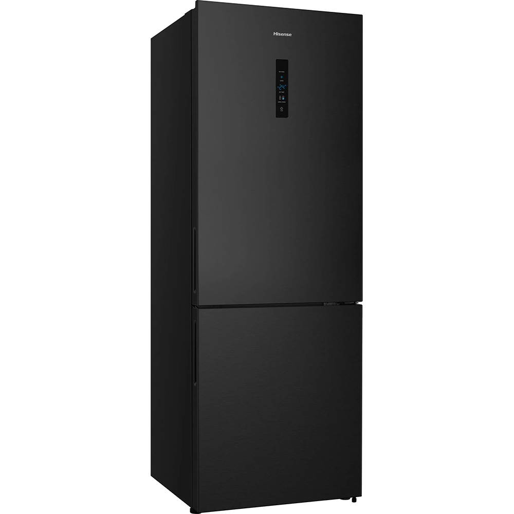 Combina frigorifica HISENSE RB645N4BFE, No Frost, 495 l, H 200 cm, Clasa E, negru