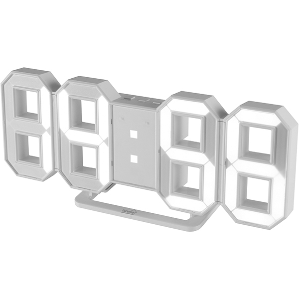 Ceas cu alarma HOME LTC 04, alb