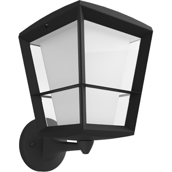 Aplica LED smart PHILIPS Hue 8718696170571, 15W, 1150lm, IP44, RGB, negru