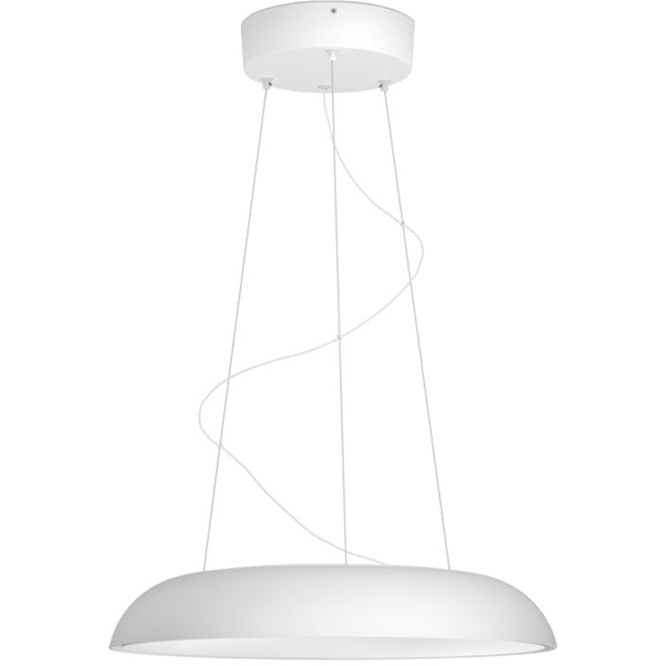 Lustra smart PHILIPS Hue Amaze 8718696175156, 33.5W, LED, intrerupator cu variator, alb